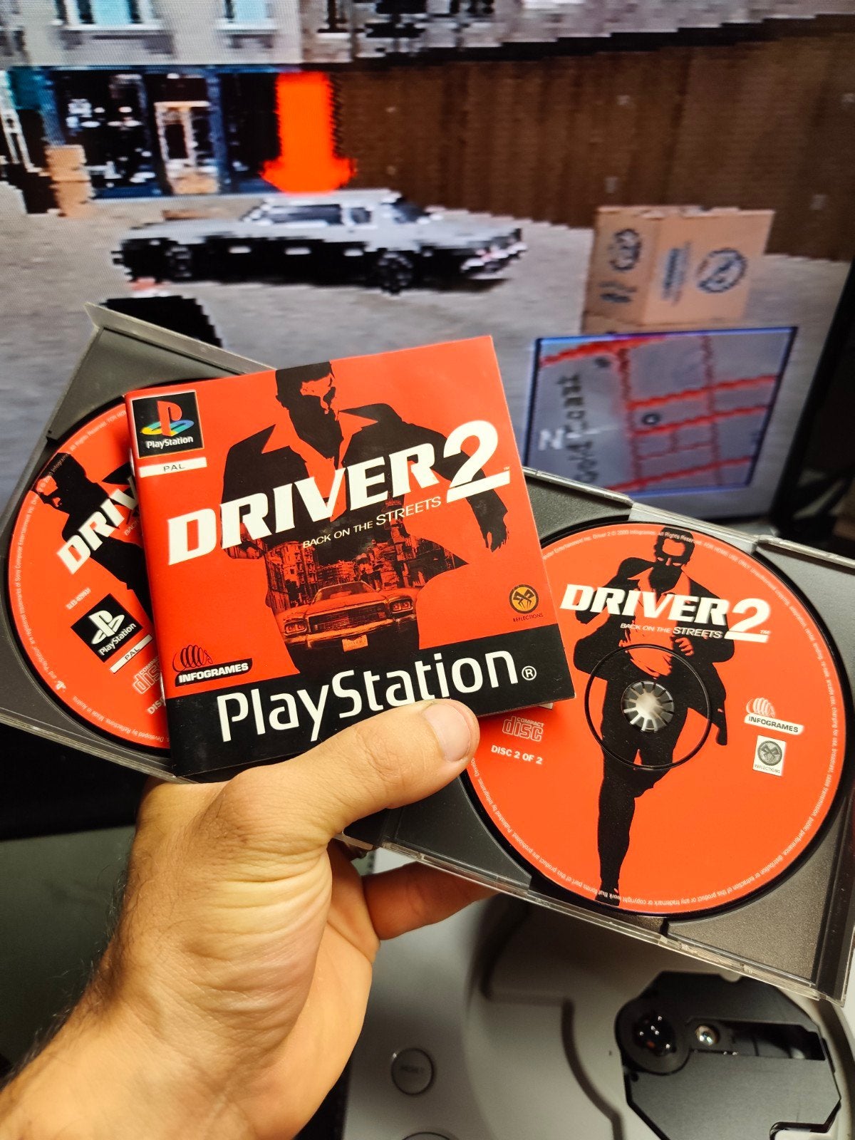 Driver 2 Playstation 1 pal Uk, Games en Spelcomputers, Games | Sony PlayStation 1, Ophalen of Verzenden