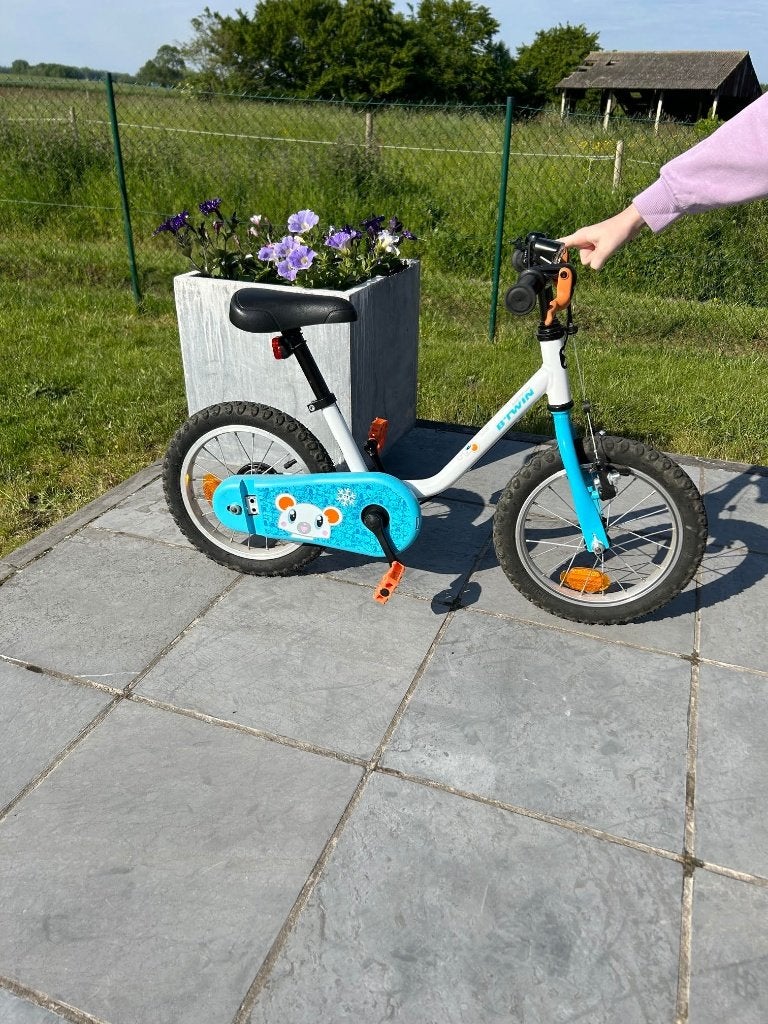 Vélo Décathlon 14 pouces en super état, Frein sur jante, Comme neuf, Enlèvement, BTwin Décathlon