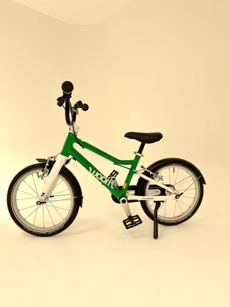 Vélo pour enfant Woom 3 (16 inch) - Accessoires inclus, Enlèvement, Comme neuf, 16 à 20 pouces, Woom