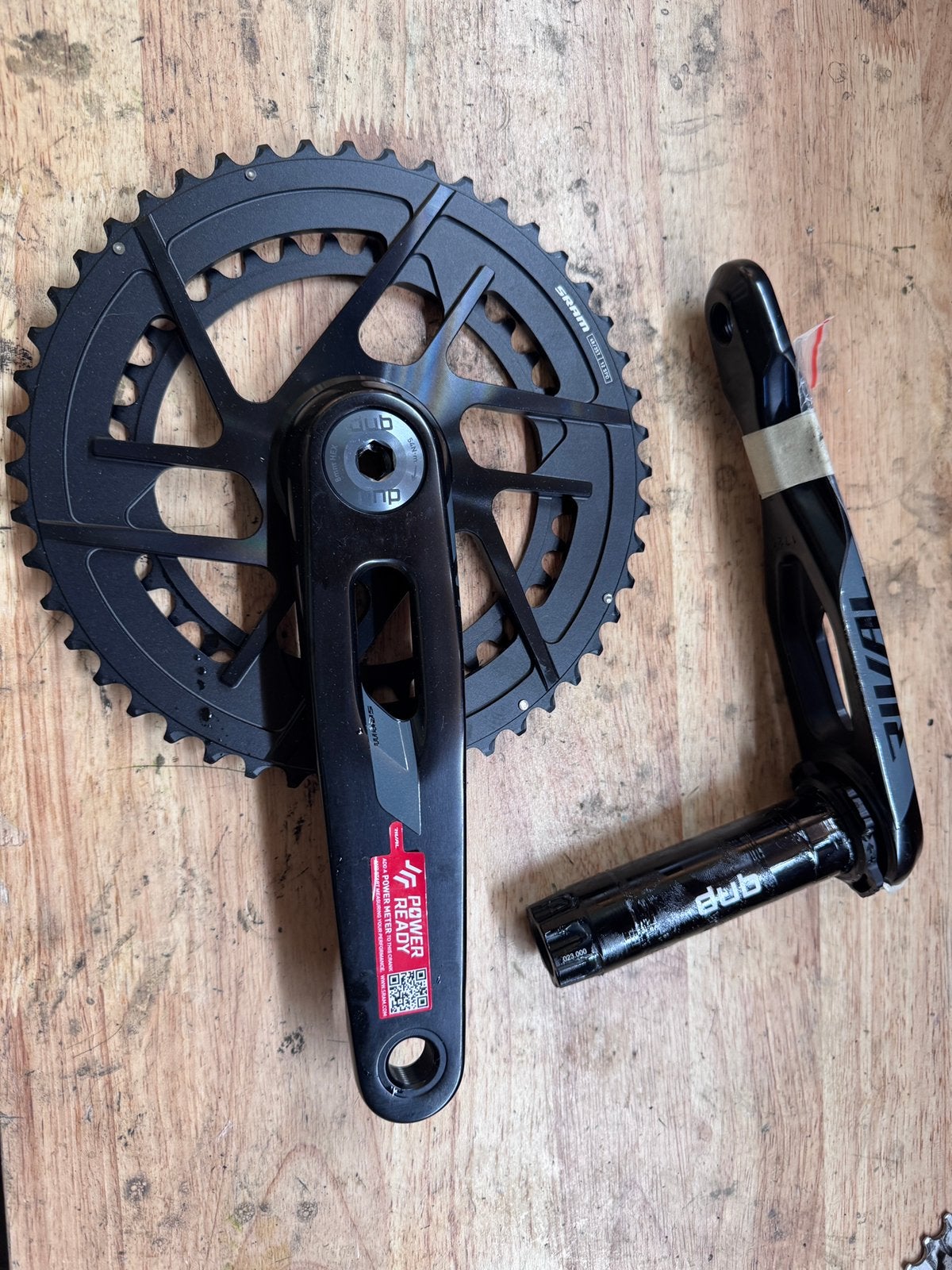 SRAM Rival E1 crankset 172,5, Fietsen en Brommers, Crankstel of Pedalen, Gravelbike, Nieuw, Ophalen of Verzenden