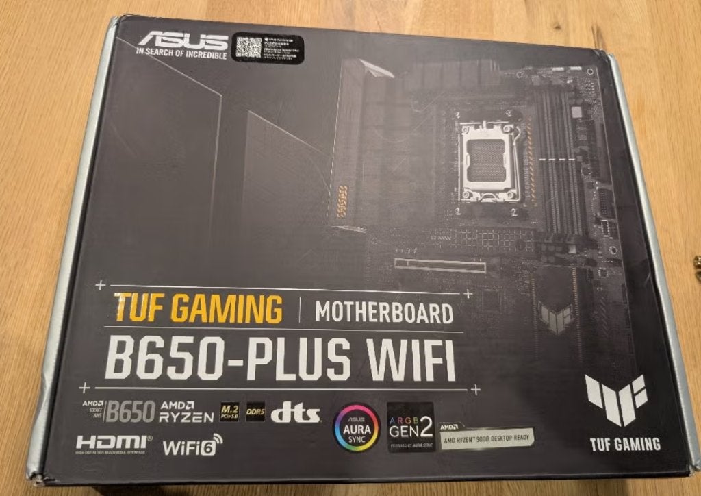 Moederbord Asus TUF GAMING B650-plus wifi, Computers en Software, Moederborden, Gebruikt, AMD, DDR5, Ophalen of Verzenden