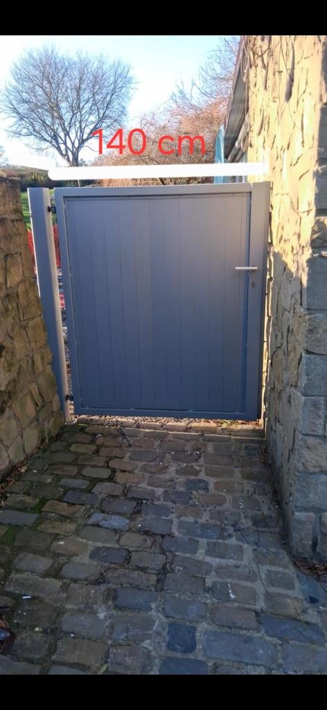 Portillon, Jardin & Terrasse, Portes de jardin, Portail battant, 100 à 150 cm, Enlèvement, 100 à 150 cm