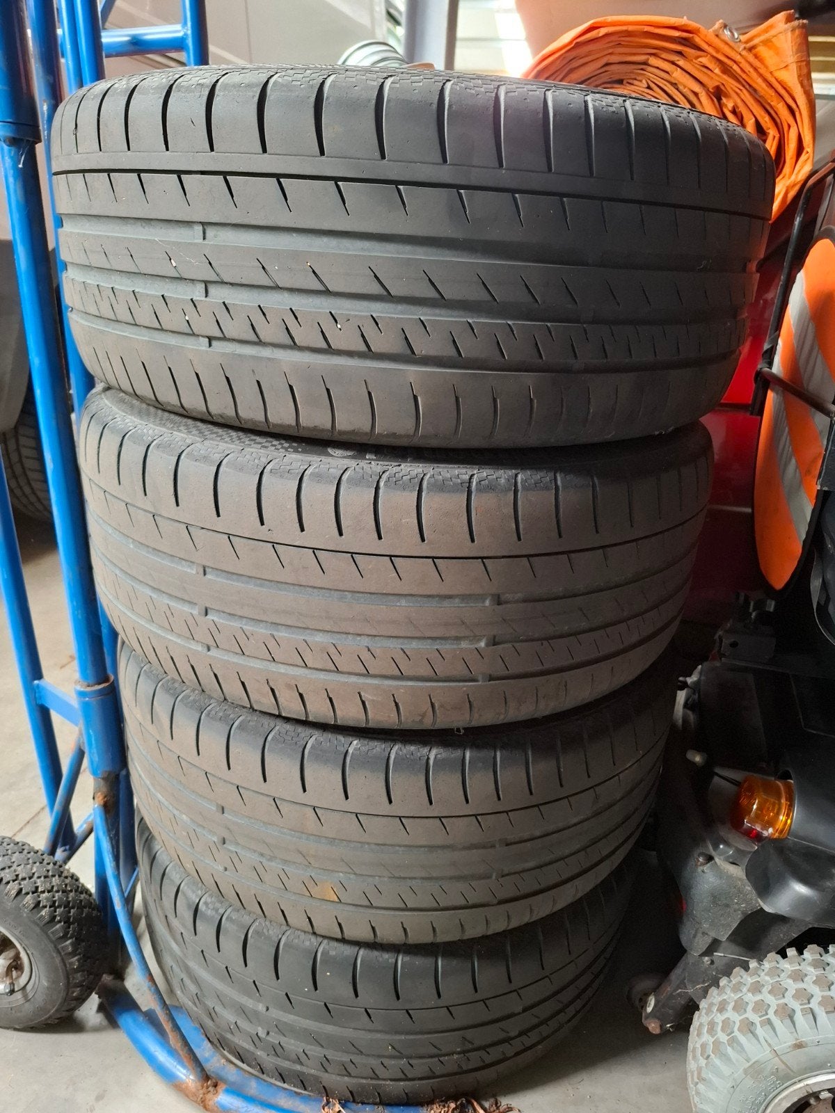 Velgenset, Auto-onderdelen, Banden en Velgen, Ophalen, Band(en)