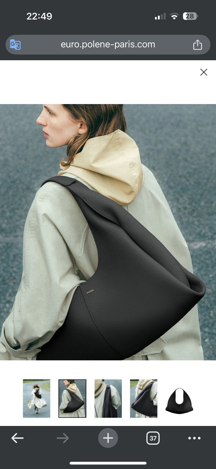 Sac de luxe Polene neuf, Bijoux, Sacs & Beauté, Enlèvement, Neuf