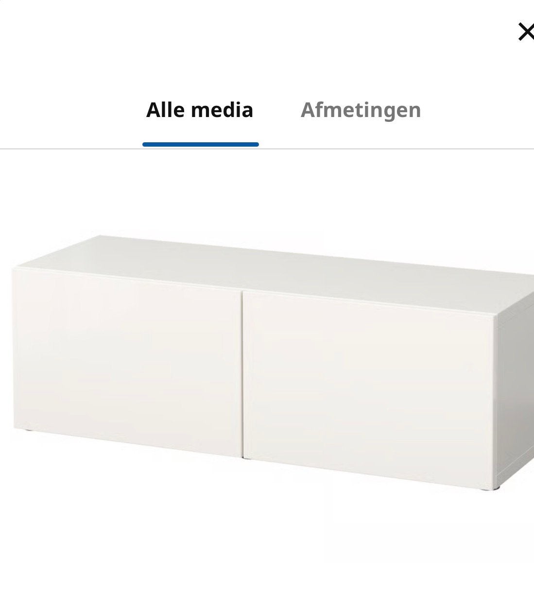 IKEA dubbele kast 3 stuks, Ophalen, Zo goed als nieuw