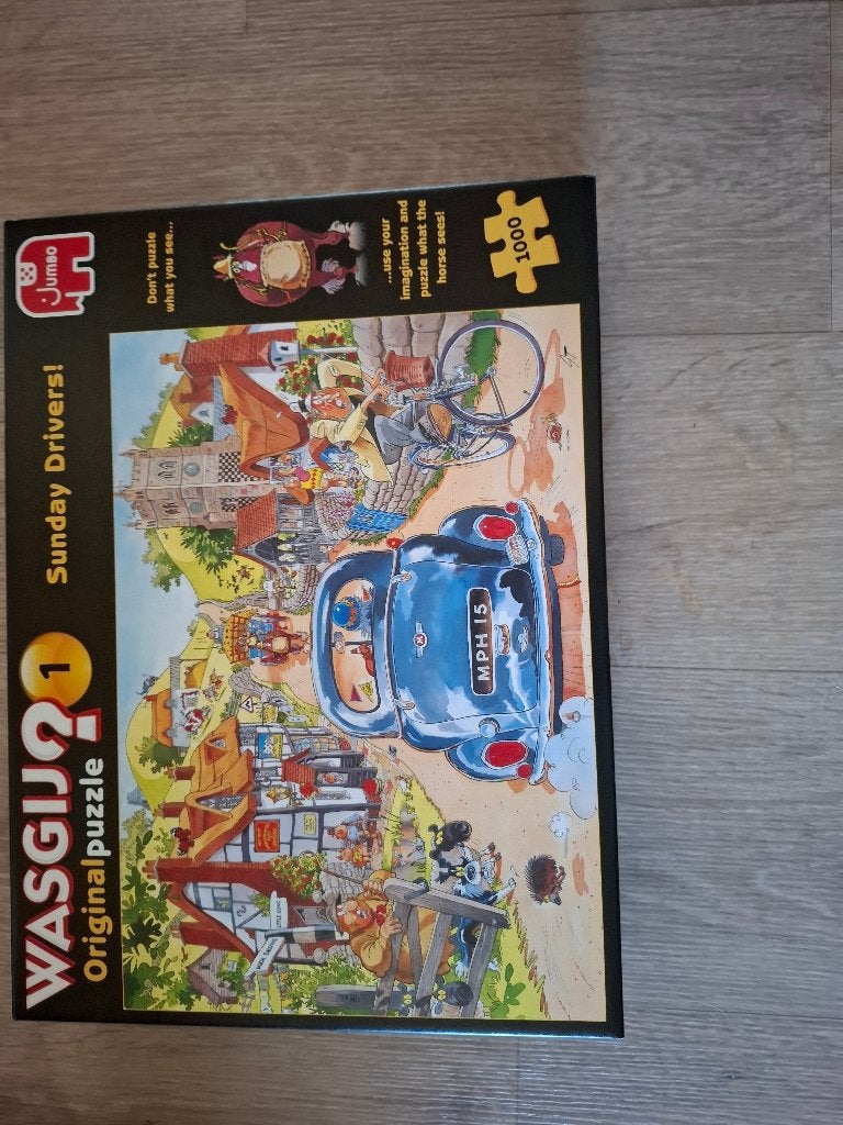 Puzzel wasgij, Ophalen, 500 t/m 1500 stukjes, Gebruikt, Legpuzzel