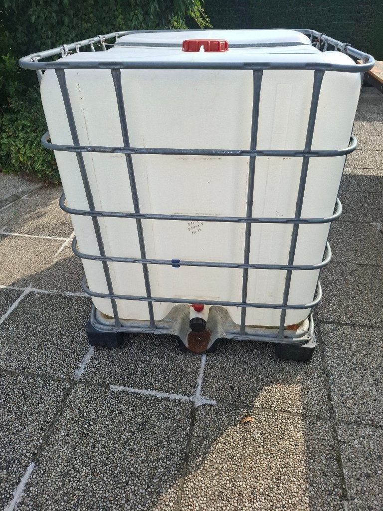 ibc container 1000 liter met afgebroken kraanhendel drinkbak, 150 liter of meer, Ophalen, Gebruikt, Kunststof