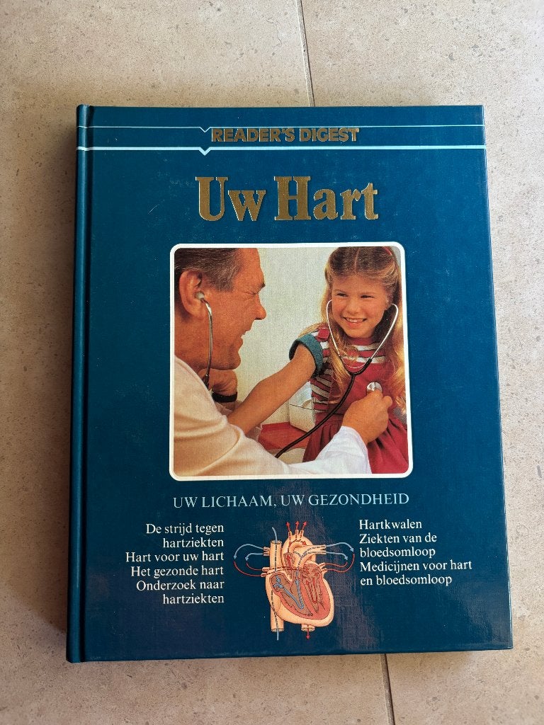 Reader's digest uw hart, Boeken, Gezondheid, Dieet en Voeding, Ophalen of Verzenden, Gelezen, Ziekte en Allergie
