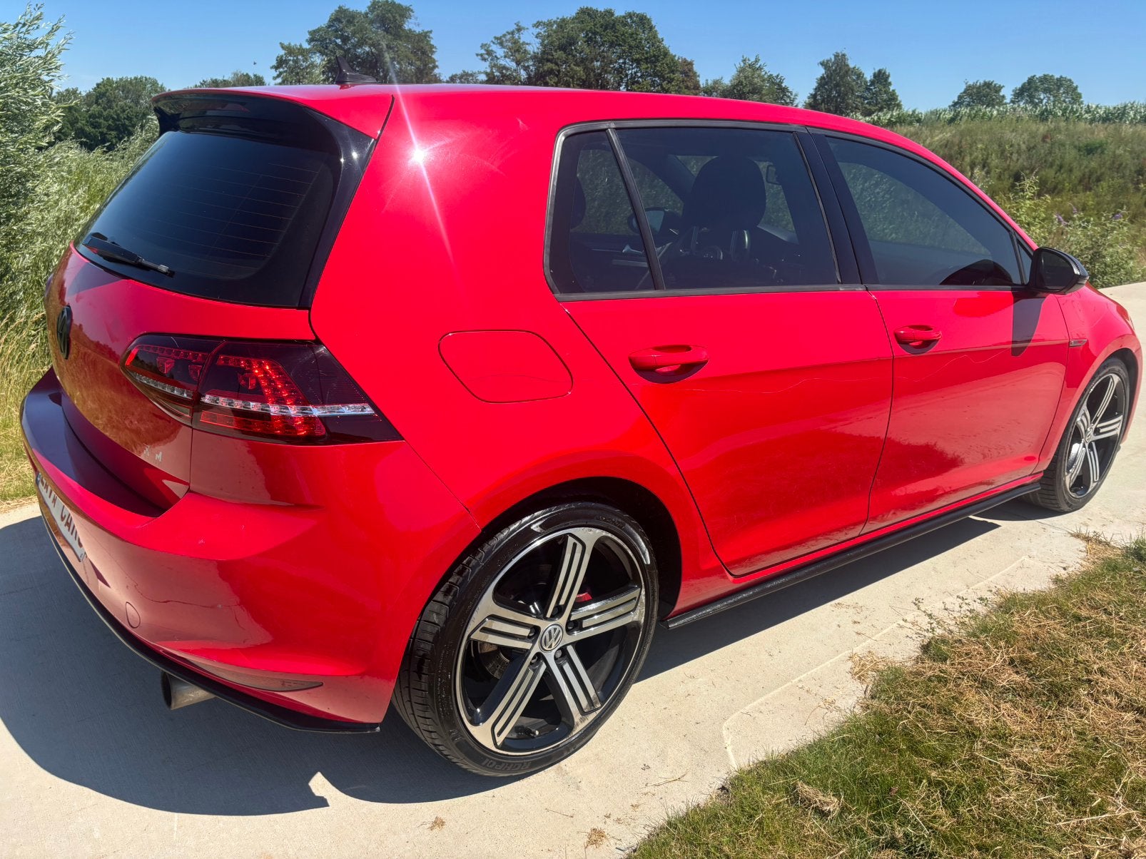 Volkswagen Golf GTI 2.0 TSI Performance 2015, Autos, Rouge, Euro 6, Entreprise, Noir
