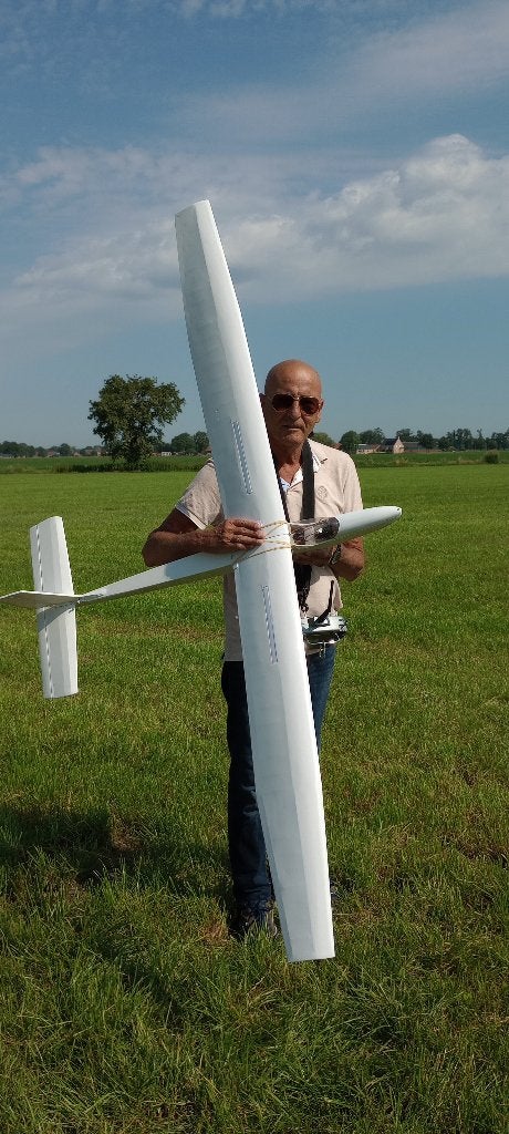 Vintage zweefvliegtuig, Hobby en Vrije tijd, Modelbouw | Radiografisch | Vliegtuigen, Ophalen, Zo goed als nieuw