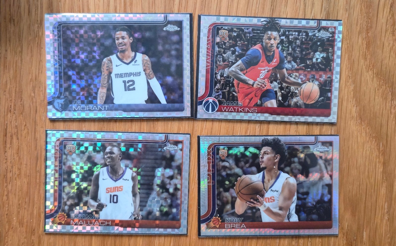 Topps chrome NBA hits, Sport en Fitness, Basketbal, Ophalen of Verzenden, Zo goed als nieuw, Overige typen