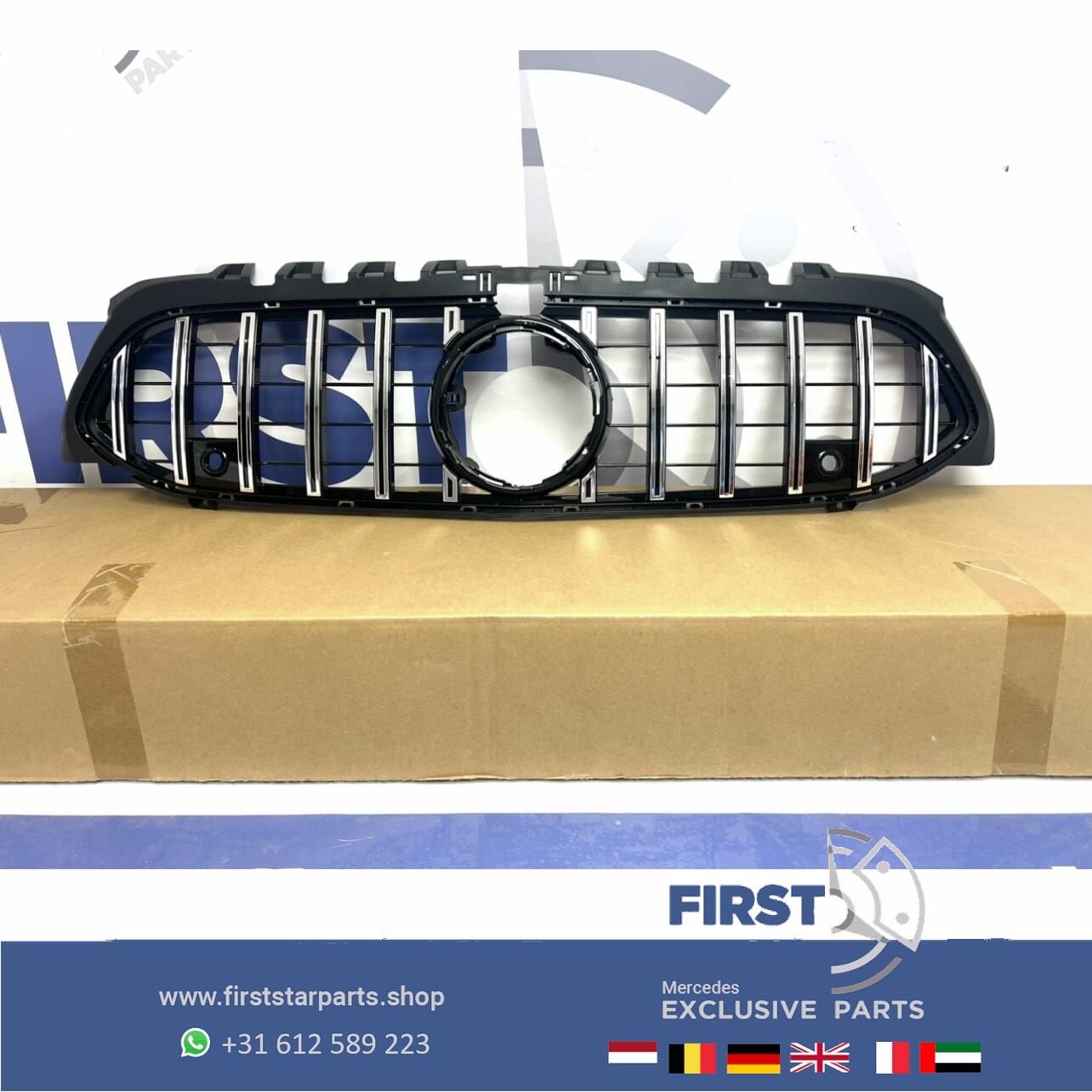 W177 V177 A KLASSE GT AMG BUMPER GRILLE 2018-2022 PANAMERICA