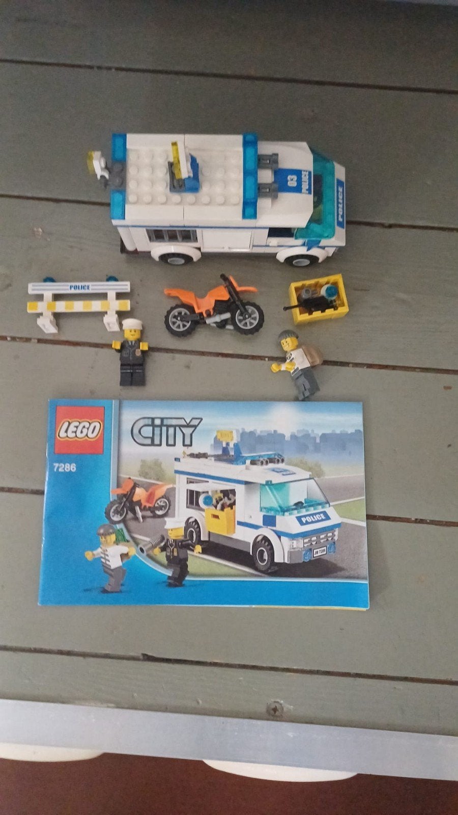 Lego City Transport de prisonniers 7286, Enlèvement ou Envoi, Lego, City