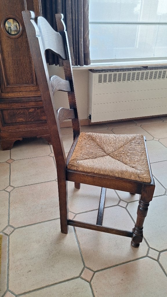 Chaises, Rustiek landelijk, Brun, Enlèvement, Bois