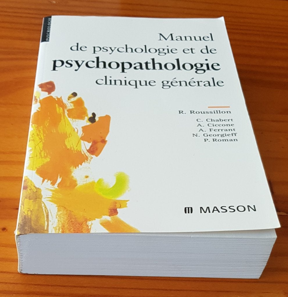 Manuel de psychologie et psychopathologie clinique générale, Boeken, Psychologie, Verzenden, Gelezen, Klinische psychologie