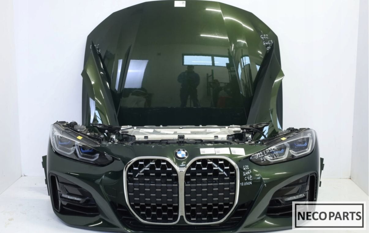 BMW G22 G23 M-PAKKET LASER VOORKOP C4E ORIGINEEL COMPLEET, Gebruikt, -, Ophalen of Verzenden, Achter
