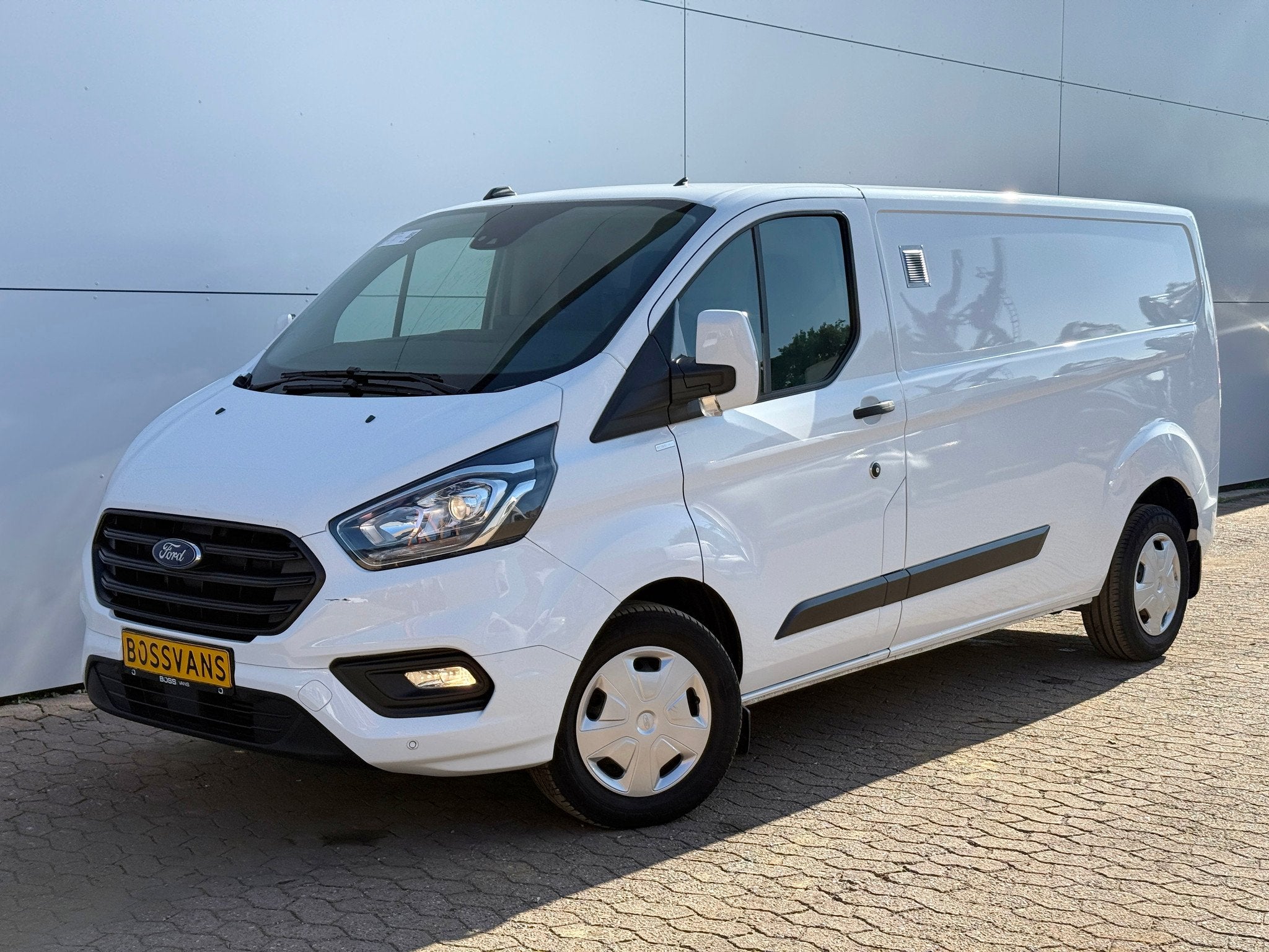 Ford Transit Custom 2.0 EcoBlue 130PK Automaat L2 Cruise Con, Auto's, Automaat, Gebruikt, Euro 6, 4 cilinders