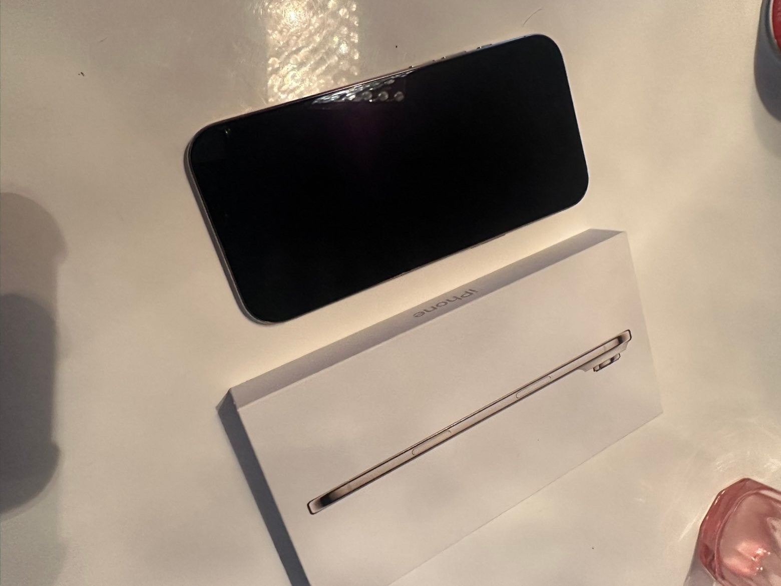 Iphone air wit goud, Telecommunicatie, Ophalen, Zo goed als nieuw, Goud