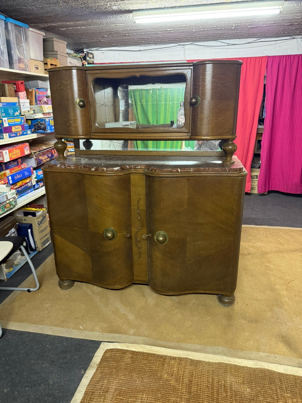 Art deco / vintage buffetkast, Ophalen