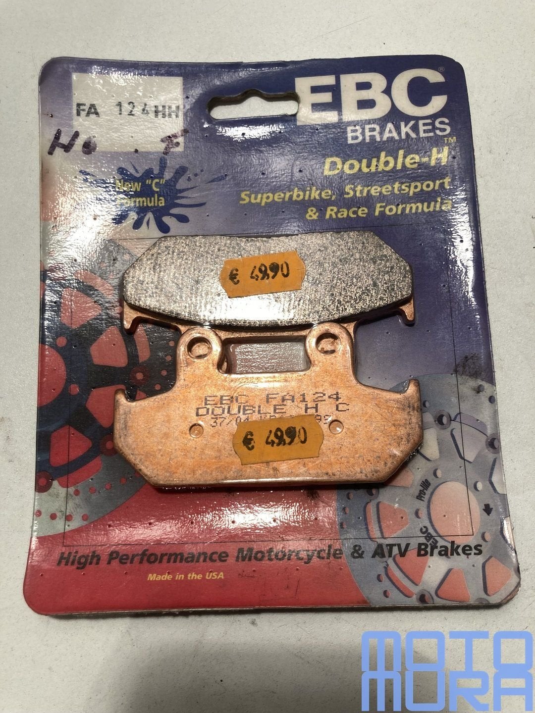 EBC FA124 HH remblokken set Honda CBR 750 1000 VFR XL transa, Motoren, -, -, Nieuw, Ophalen of Verzenden