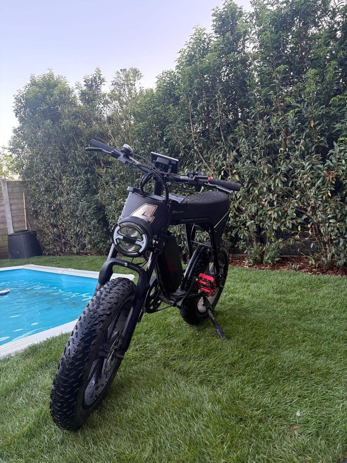 Fatbike c80 (25km/u), Ophalen