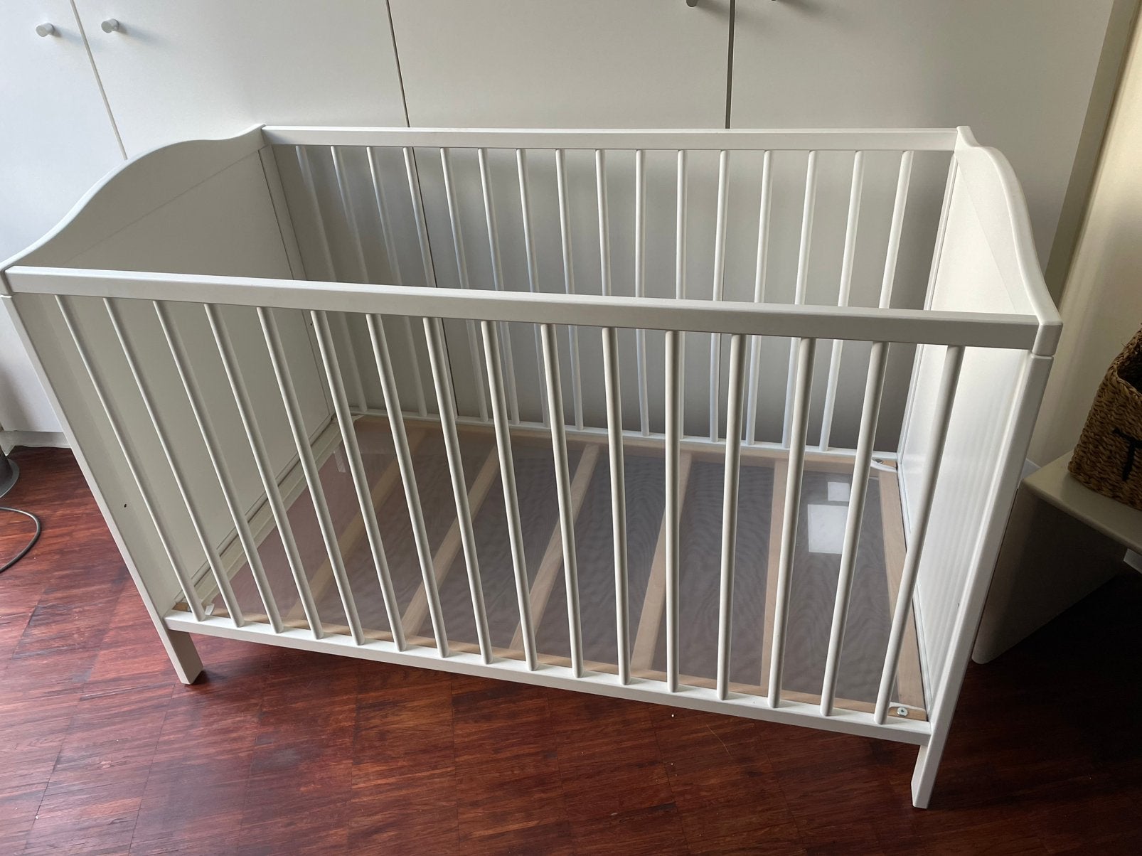 Ikea SMÅGÖRA babybed 120 x 60 cm, Ophalen, Zo goed als nieuw