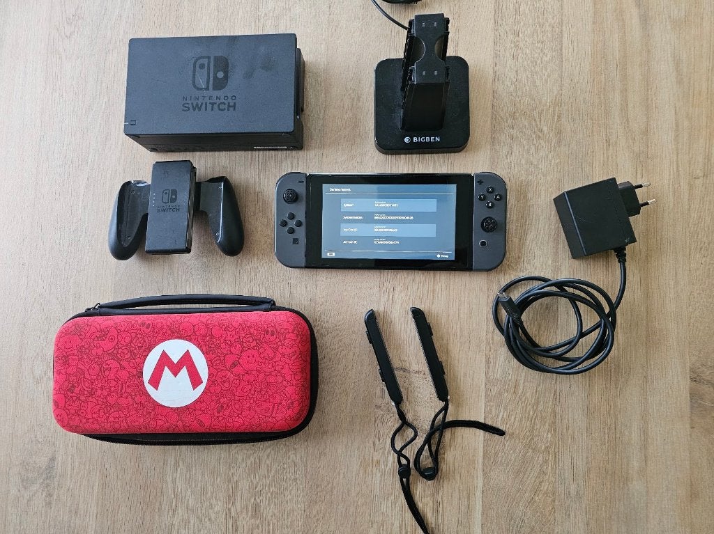 Nintendo switch v1 - unpatched, Enlèvement ou Envoi, Utilisé, Switch Original