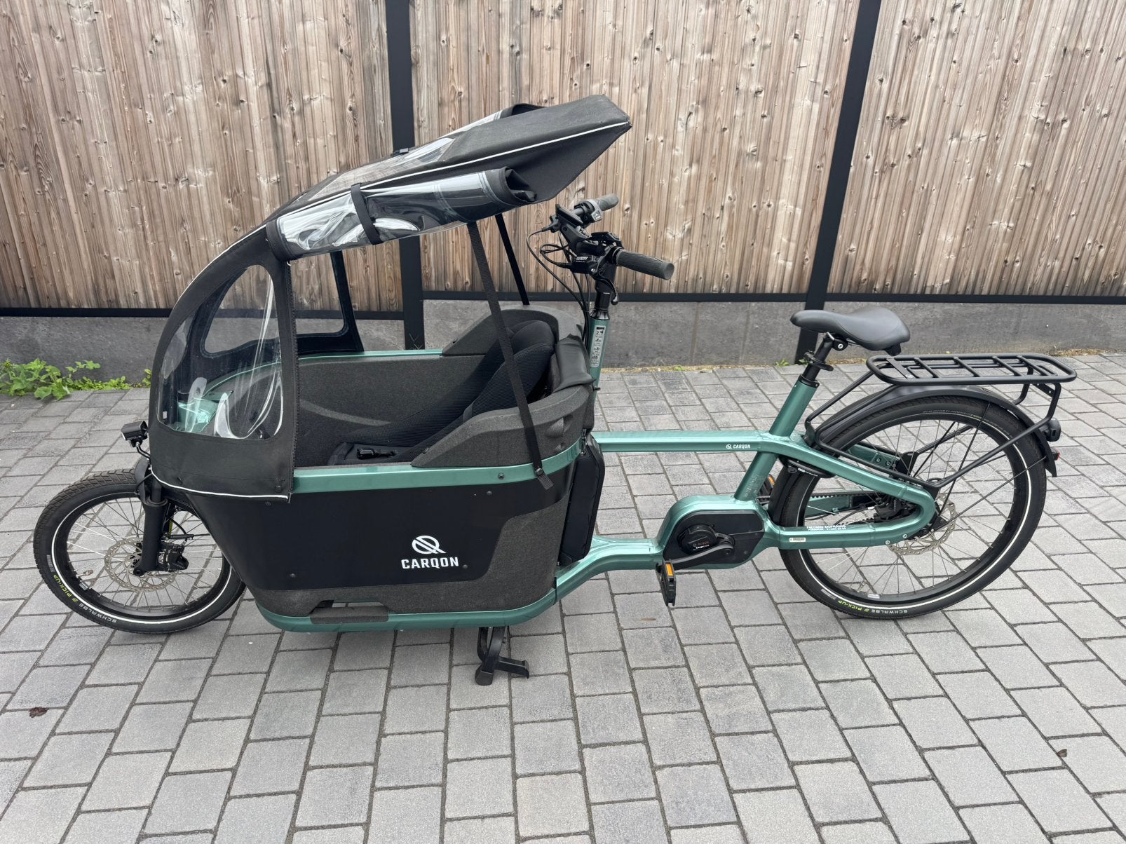 Carqon bakfiets 545 wh belt/enviolo, Ophalen, Zo goed als nieuw