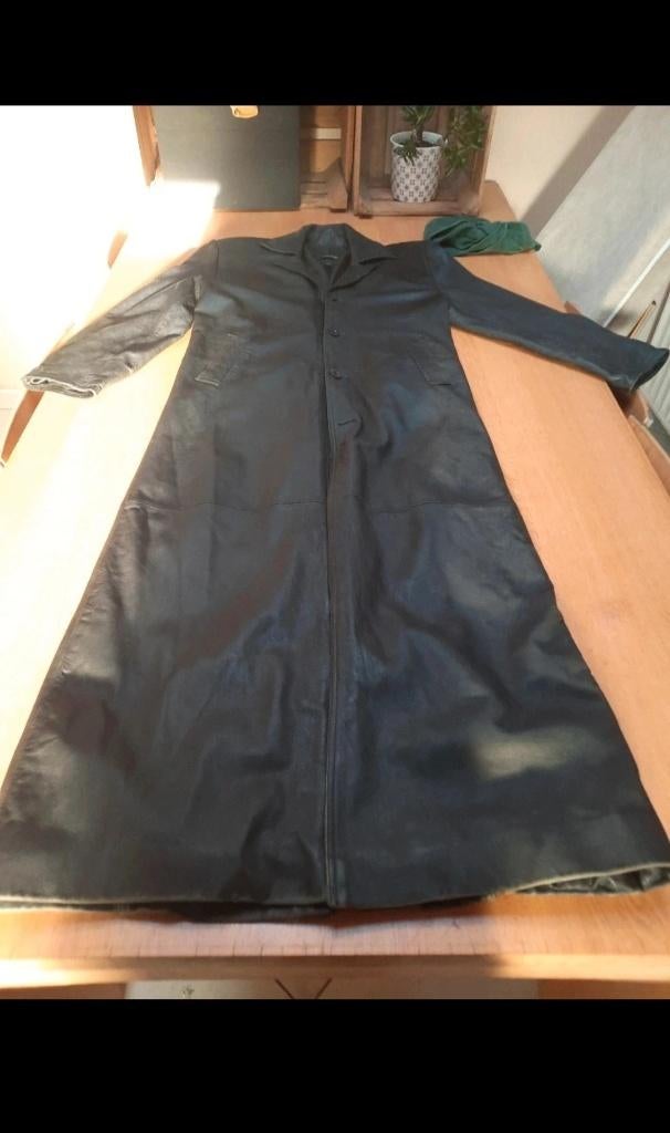 Matrix leren jas, Kleding | Heren, Jassen | Winter, Gedragen, Maat 46 (S) of kleiner, Zwart, Ophalen