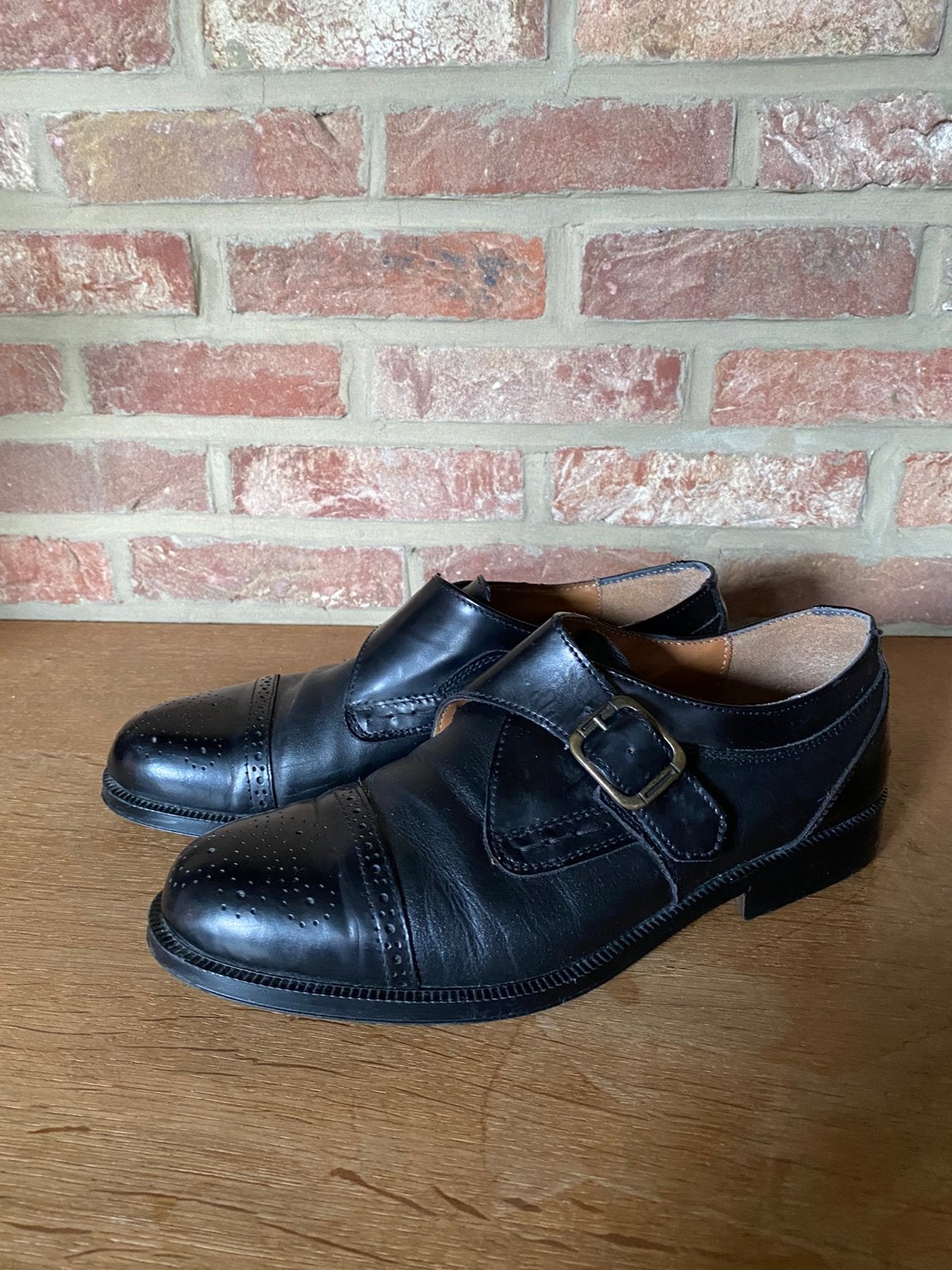 Chaussures habillées cuir homme, Enlèvement, Porté, Noir
