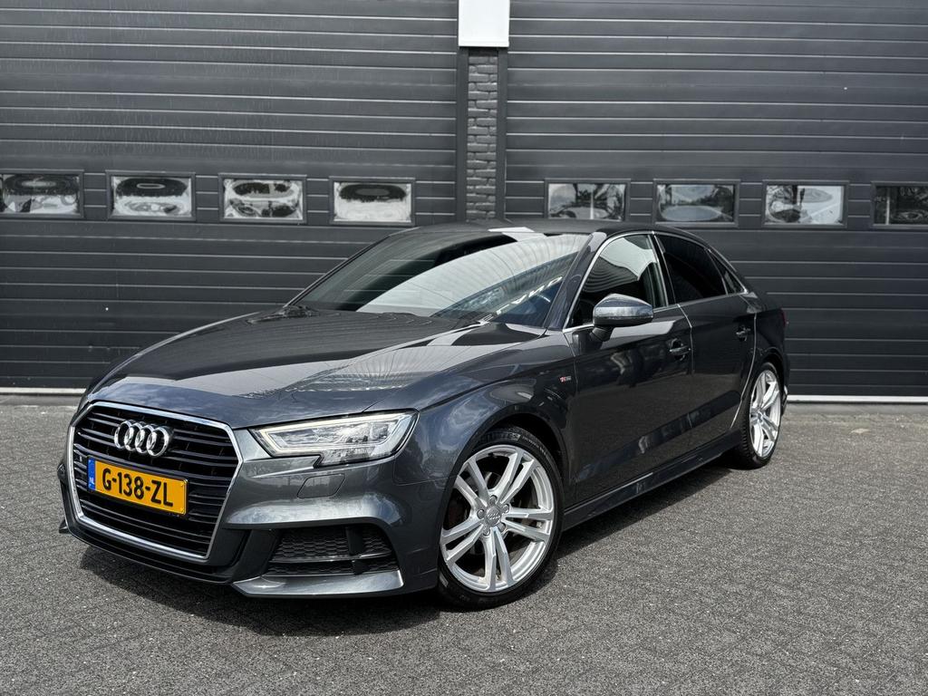 Audi A3 Limousine 35 TFSI 150PK Automaat 2 x S-Line | Virtua, Auto's, Automaat, Zwart, Bedrijf, Berline