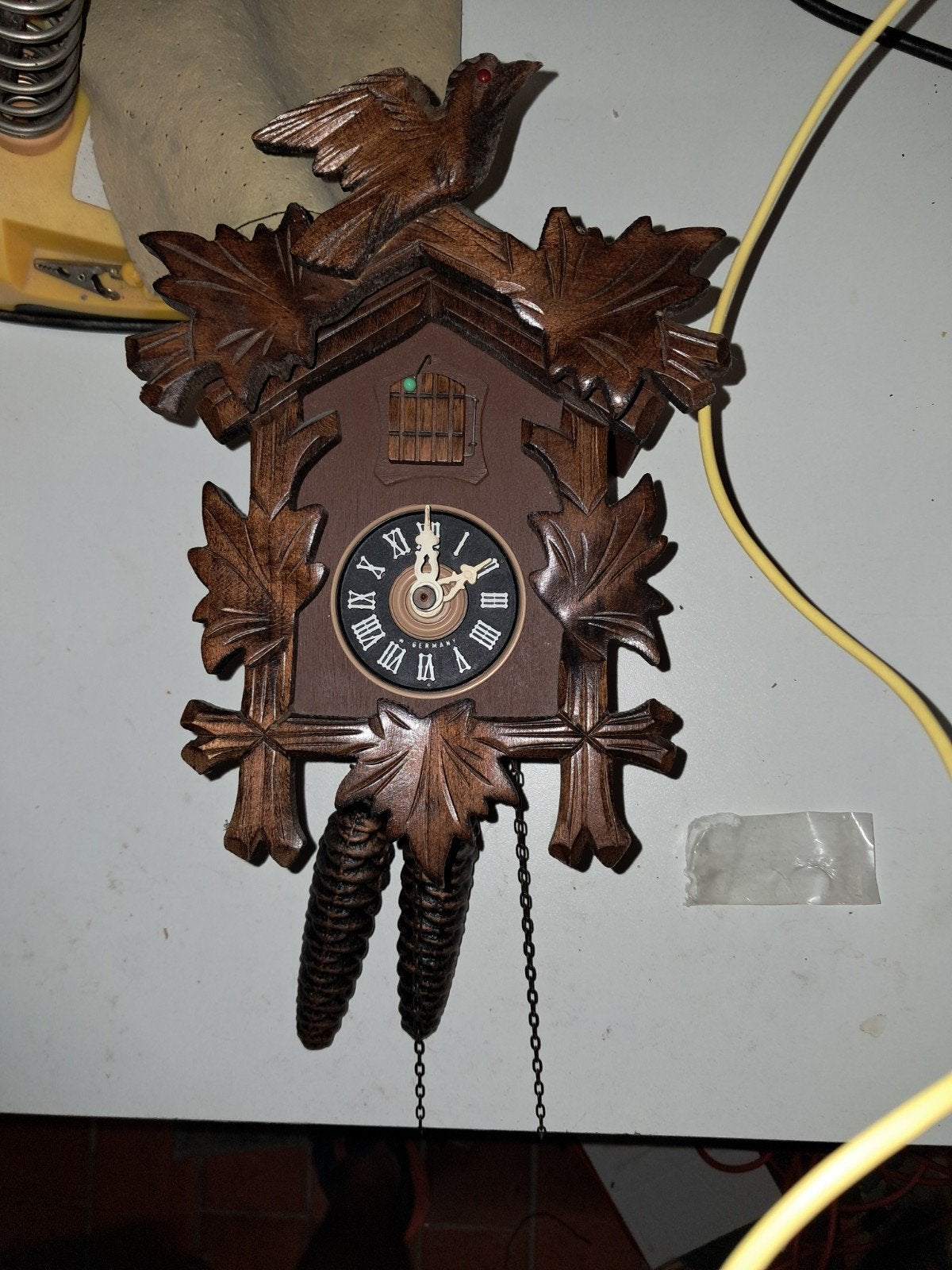 Koekoeksklok, Antiek en Kunst, Ophalen