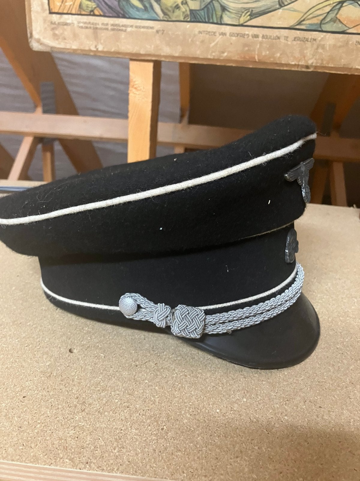 Casquette Allemand ww2 repro, Enlèvement, Comme neuf