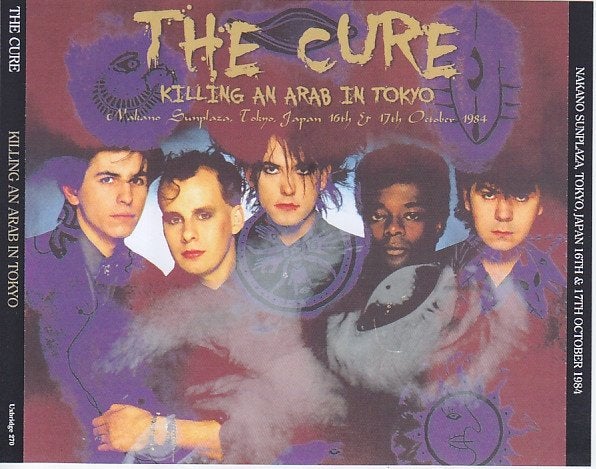 4 CD's - The CURE - Live In Tokyo 1984, Import, Ophalen of Verzenden, Live-album, Classic Rock