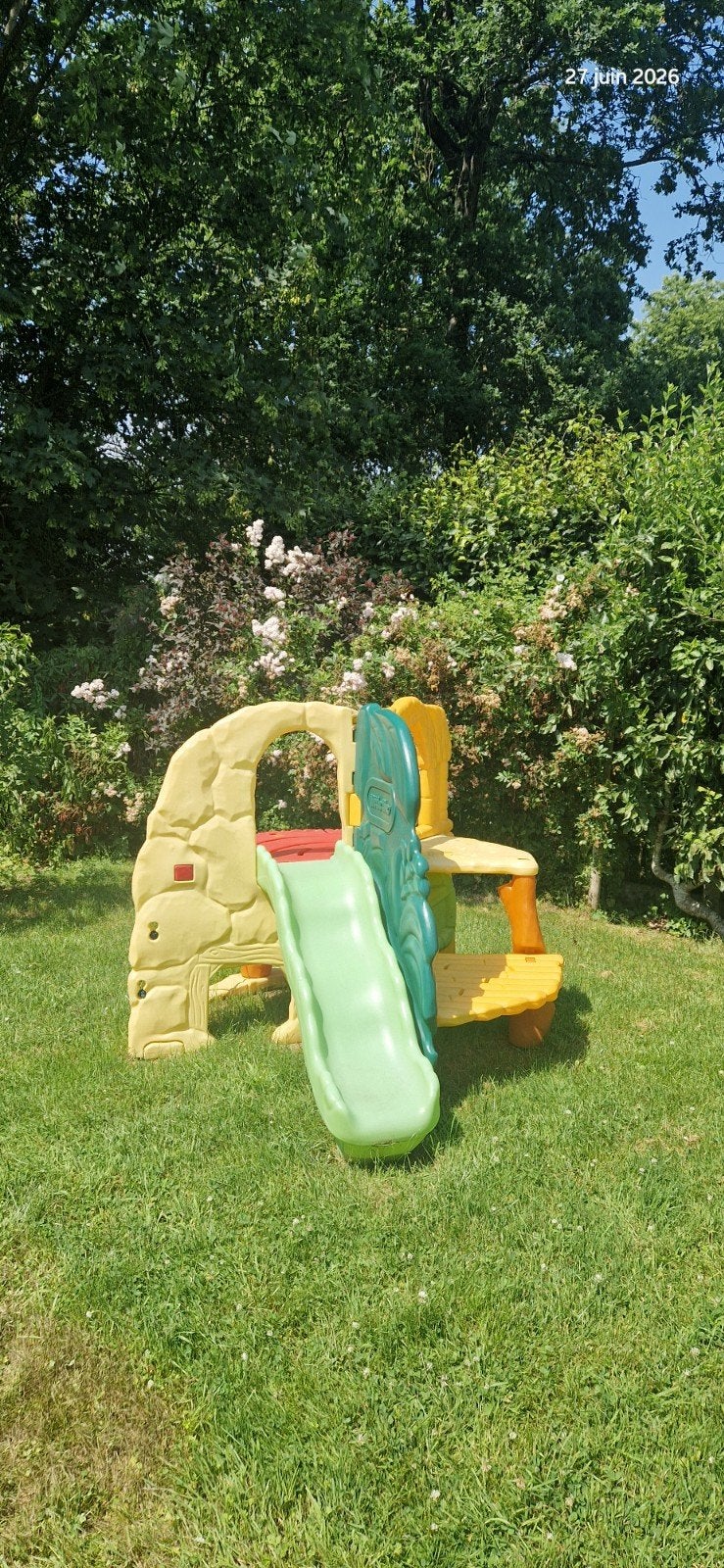 Little Tikes buitenspel, Ophalen