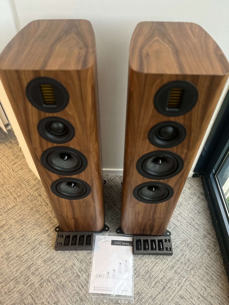 Wharfedale EVO 5.4 Vloerstaande Luidspreker 3Weg - Walnoot**, Audio, Tv en Foto, Luidsprekerboxen, Niet ingevuld, Niet ingevuld