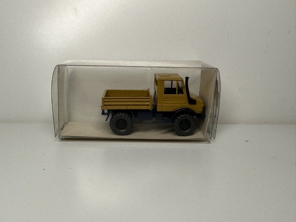MERCEDES 4x4 Unimog U1700 Pick-Up 1/87 HO WIKING Neuf+Boite, Ophalen, Nieuw, Hijskraan, Tractor of Landbouw, Wiking