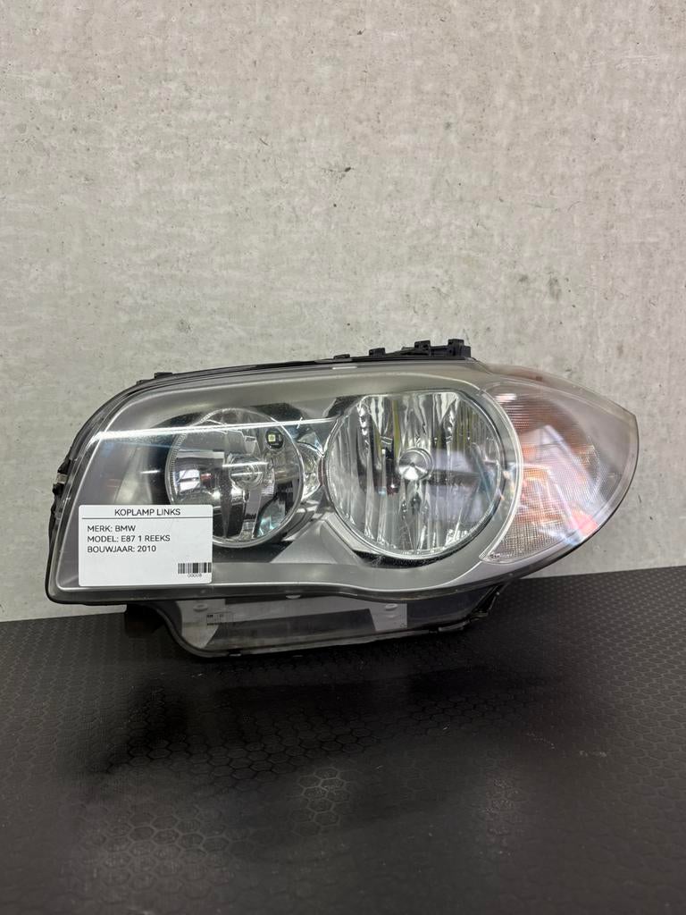 KOPLAMP LINKS BMW E87 1 REEKS 2010, Ophalen, BMW