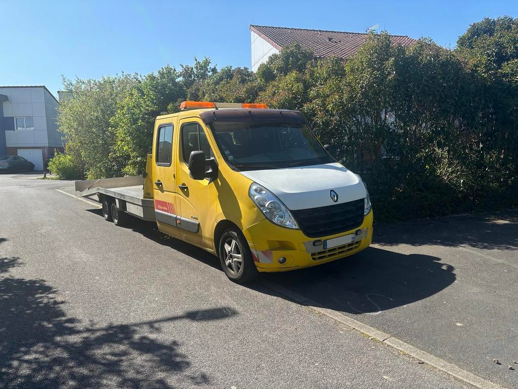 Depaneuse - Renault Master - Double essieu hydrolique, Autos, Achat, Boîte manuelle, Autre carrosserie, 5 portes