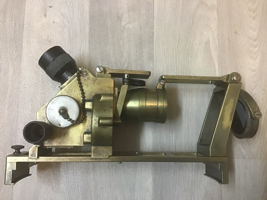 Kriegsmarine peiltoestel peil-diopter peilaufsatz kompas, Verzenden, Marine