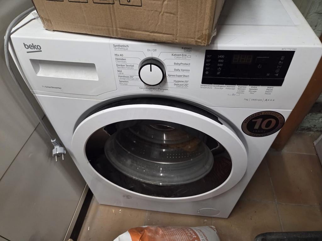 Zeer propere wasmachine moet deze week weg, Ophalen