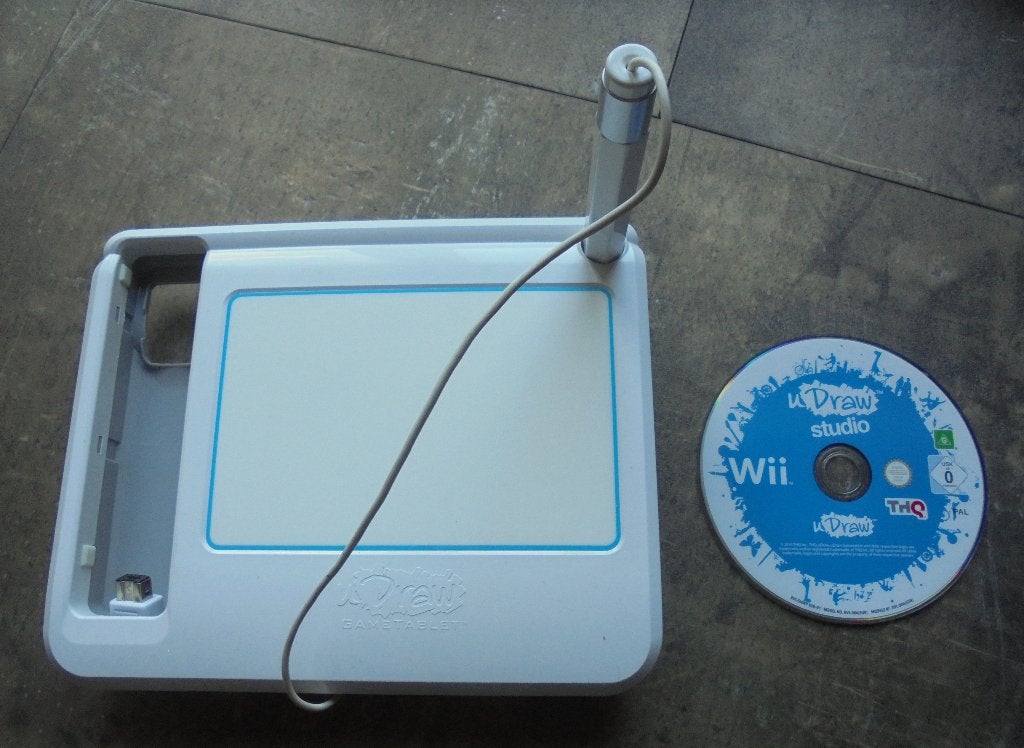 U Draw Studio + Game Pad voor Wii (zie foto's), Games en Spelcomputers, Puzzel en Educatief, Gebruikt, 1 speler, Ophalen of Verzenden