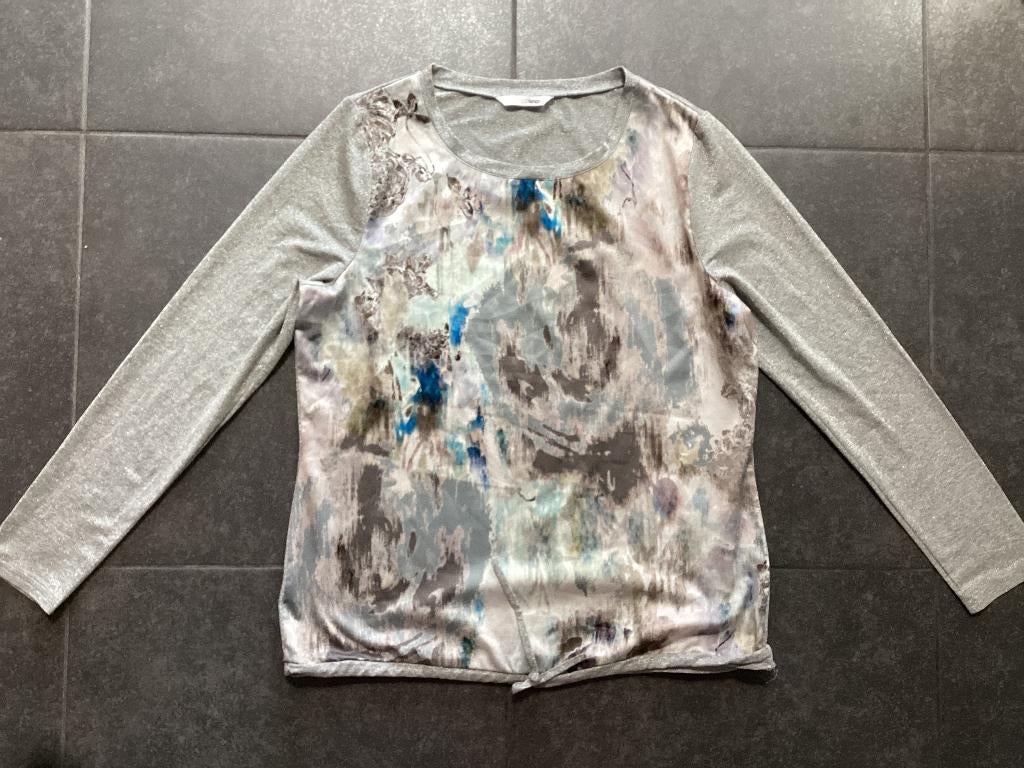 Chemise/chemisier Atmos M/L, Gris, Enlèvement ou Envoi, Atmos fashion, Taille 42/44 (L)