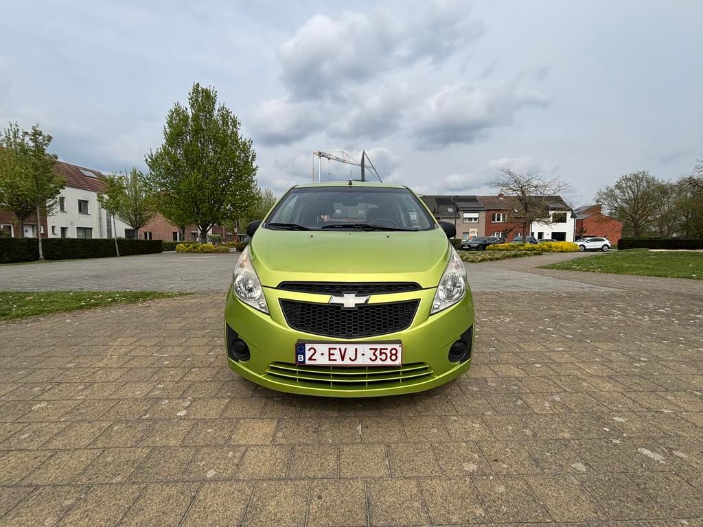Chevrolet spark benzine 131000km gekeurd voor verkoop, Auto's, Euro 5, Stof, Zwart, 5 deurs