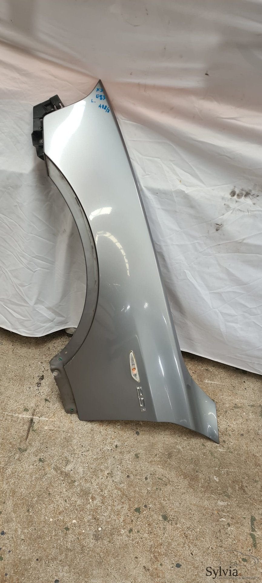 Voorscherm Spatbord Links BMW X3 E83 silbergrau metallic (A0, Autos : Pièces & Accessoires, -, Garde-boue, Utilisé, -