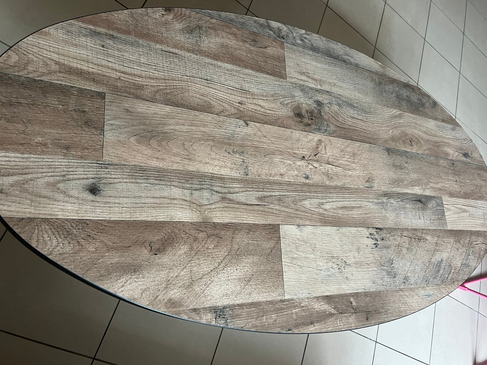 Salontafel, Maison & Meubles, Tables | Tables de salon, Chêne, Enlèvement, 50 à 100 cm, Ovale