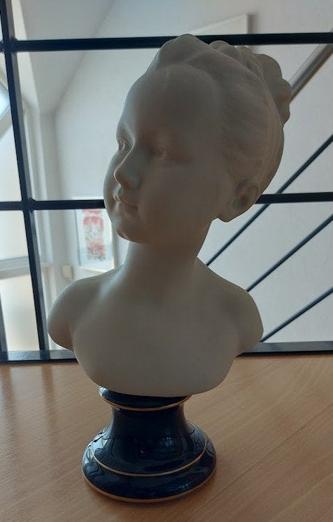 Biscuitporcelein Limoges huis Tharaud, Ophalen of Verzenden