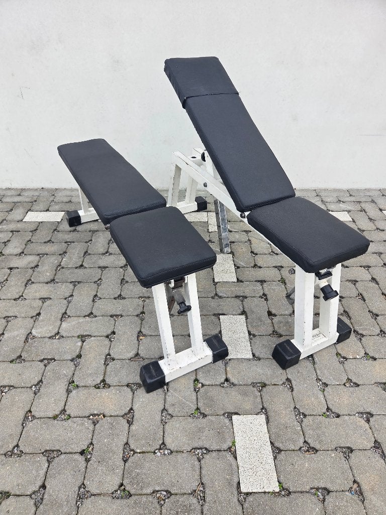 Technogym Isotonic Adjustable Bench, Ophalen, Gebruikt, Benen, Fitnessbank