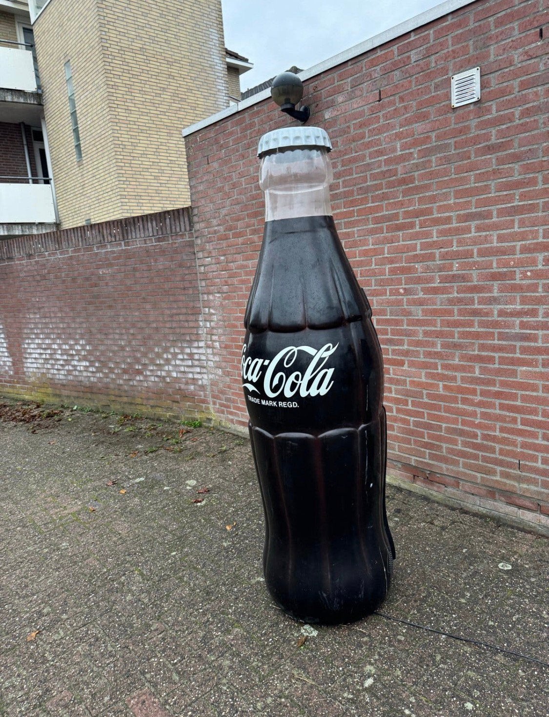 Mega Grote Coa Cola reclame fles, Verzamelen, Ophalen, Reclamebord, Gebruikt, .