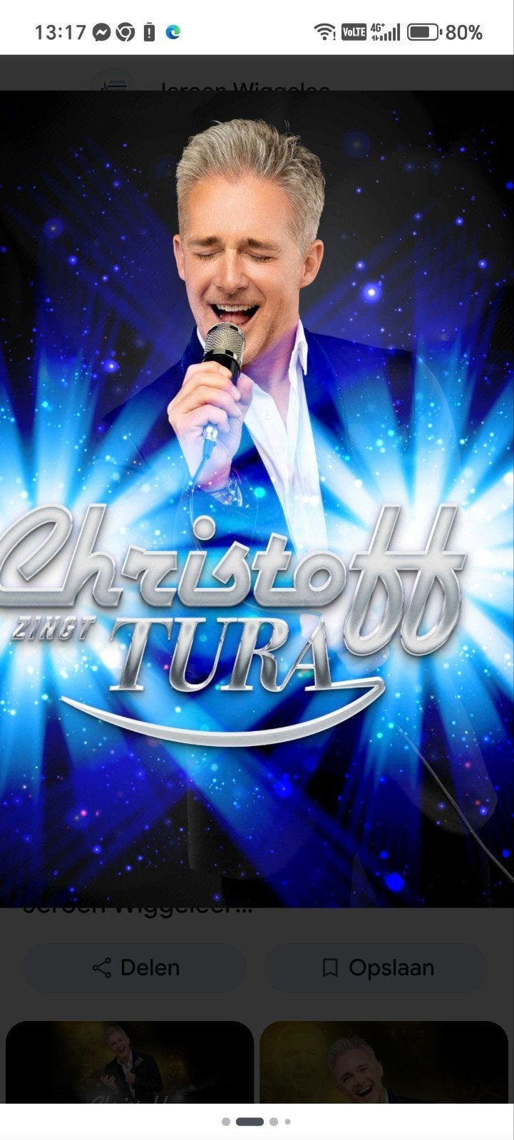 2 tickets voor Christoff zingt tura in Antwerpen, Tickets en Kaartjes, November